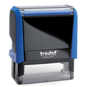 Trodat tekststempel-automaat 4913 'Printy 4.0', hemelsblauw.