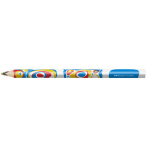 Faber-Castell regenboogstift Jumbo Fantasy Colours, driehoekig, driekleurige vulling, 5,3 mm