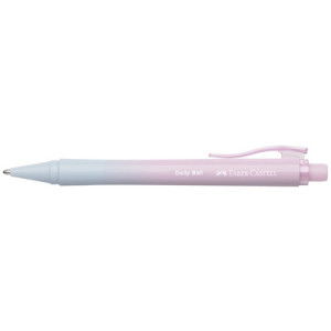 FABER-CASTELL balpennen, 0,6 mm XB, blauw, soft-touch oppervlak