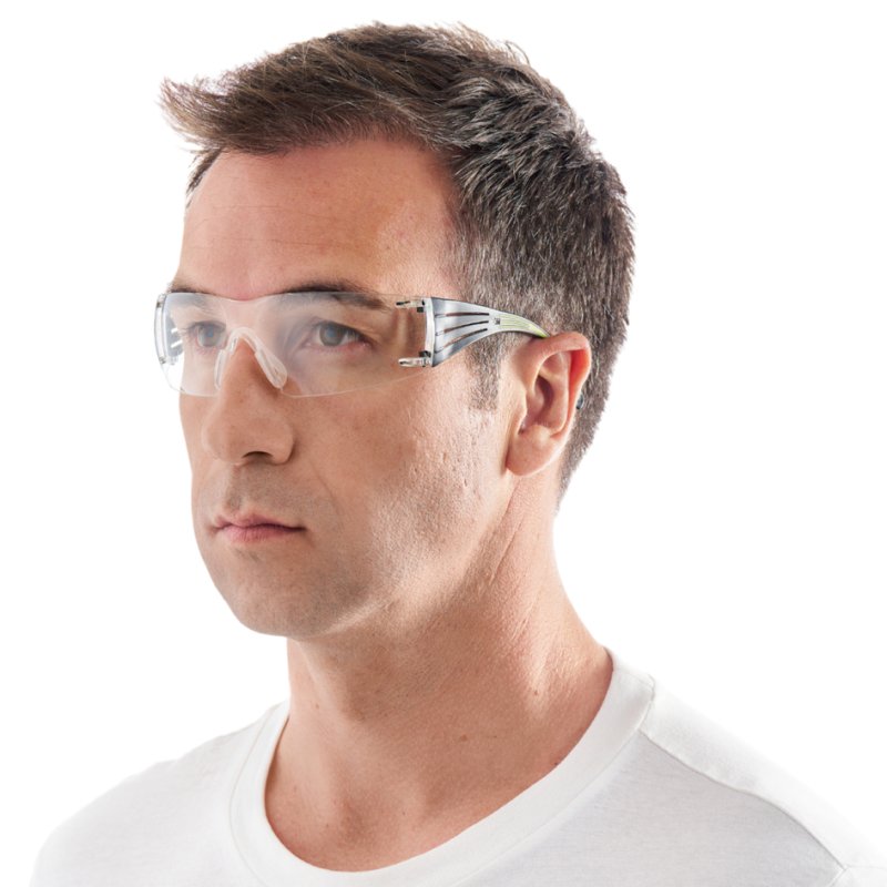 3M veiligheidsbril SecureFit 400, polycarbonaat glas, zelfaanpassende poten