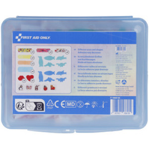 FIRST AID ONLY Child kinderpleisters, hypoallergeen, 4 designs, 45 stuks