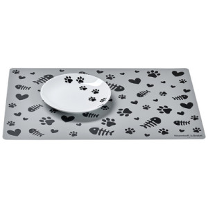 Ritzenhoff & Breker kattenvoerbakset MIKA PAW, porselein, 2-delig