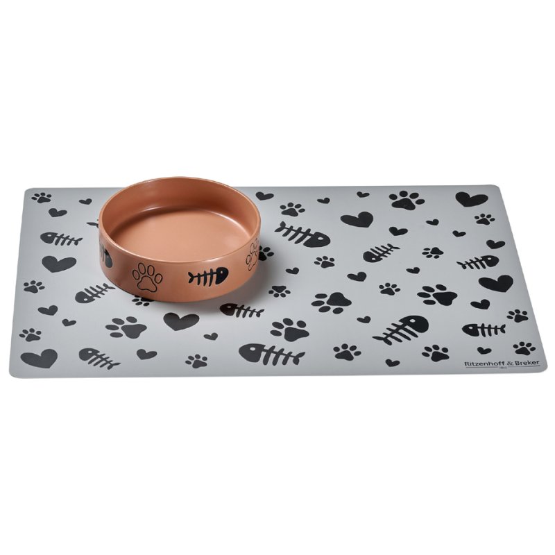 Ritzenhoff & Breker kattenbakset MIKA CAT, 350 ml, rood