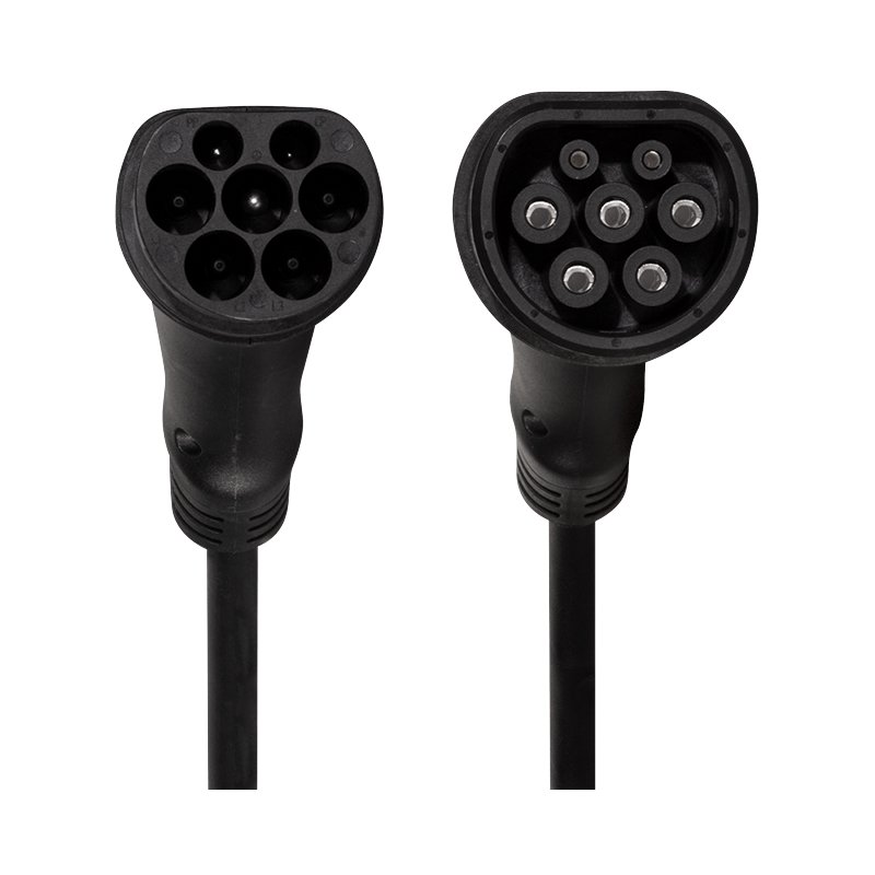 HARTING e-auto laadkabel EVC0110, Type 2, 1-fasig 7,4 kW, zwart
