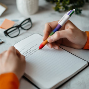 BIC 4 Colours Rainbow balpennen, 4 kleuren, 0,32 mm, 30 stuks