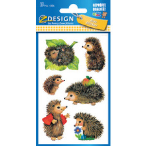 Kinderen Stickertje 'Egel'