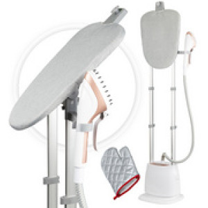 PROFI CARE stoomcentrale PC-TDC 31, 1,5 liter tank, 1580 Watt, wit/rosé