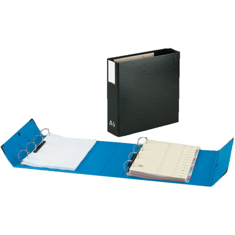 extendos Arianex dubbele ordner, DIN A4, PVC, blauw