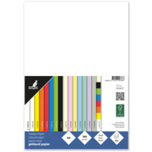 kangaro Papier Kanga, A4, 160 g/m², zwart