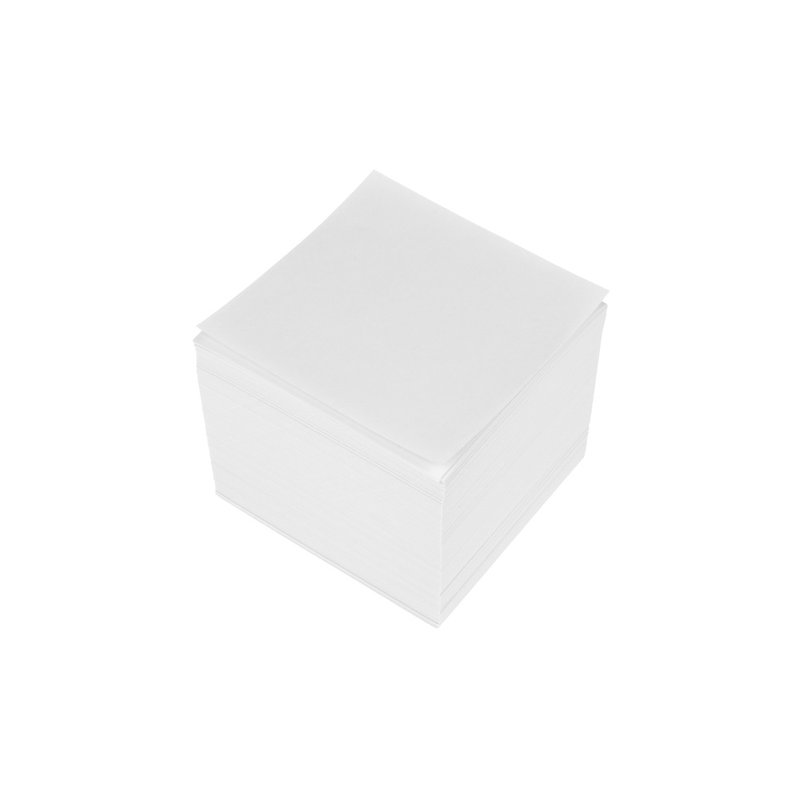 kangaro zettelbox vullingen, 90 x 90 mm, 700 vel, wit