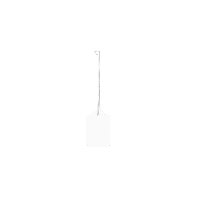 kangaro warenhangers, 22 x 35 mm, wit, 250 stuks