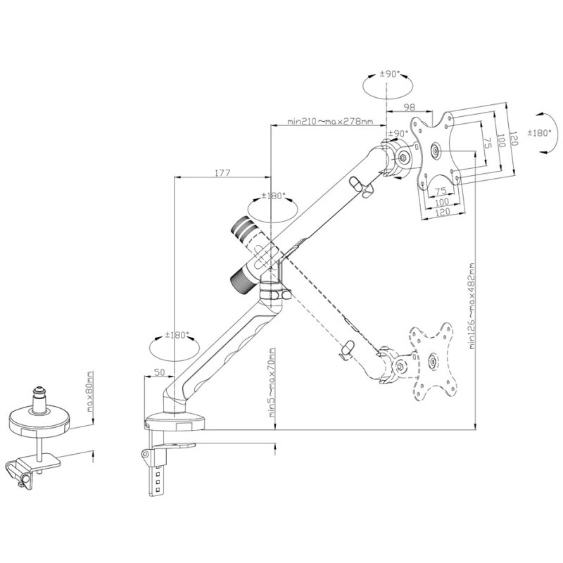 DIGITUS Single Desig