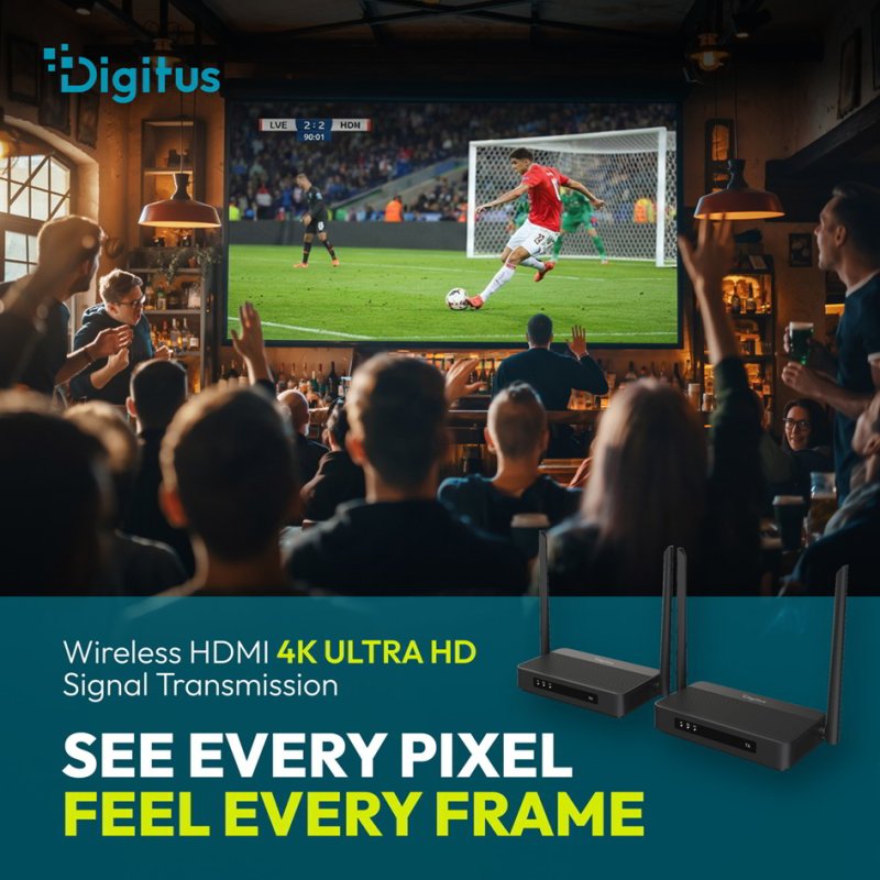 DIGITUS 4K Wireless