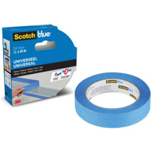 Scotch afplakband ScotchBlue Multi-Surface, 24 mm x 41 m, blauw